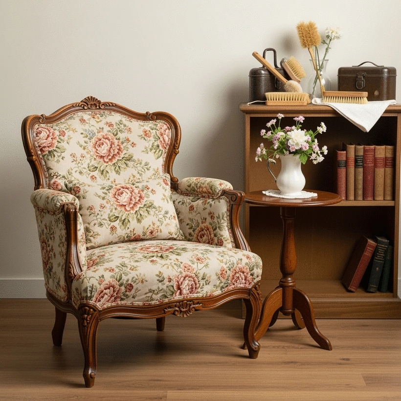 tips for cleaning and preserving vintage upholstery